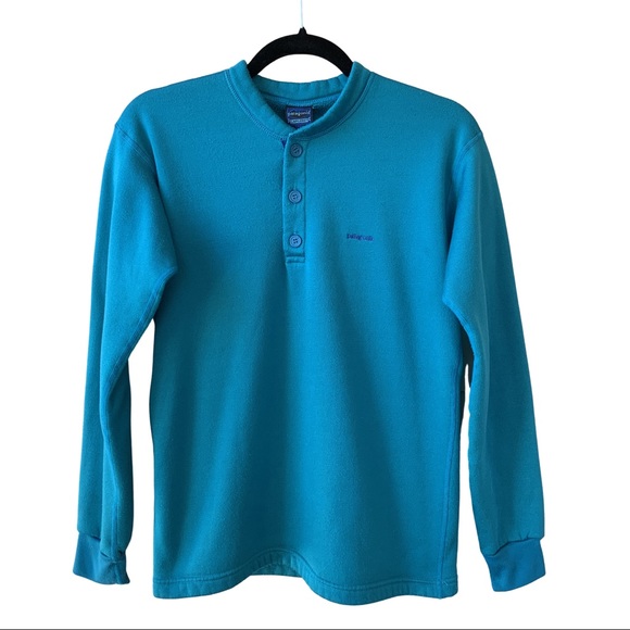 Patagonia Other - Men's Vintage Patagonia Capilene Teal Sweater Size Small